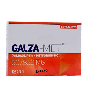 Picture of Galza Met 50/850mg Tab 7x2s